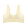 thumbnail image 6 of Jinhomg Wireless Bras for Women Push Up Seamless Bras No Underwire Bra with Adjustable Straps Everyday Bras White XXXXL, 6 of 6