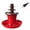 RED, variant on Quiet Chocolate Fountain Maker Low Chocolate Fountain Machine With Heating Melting Tower For Party