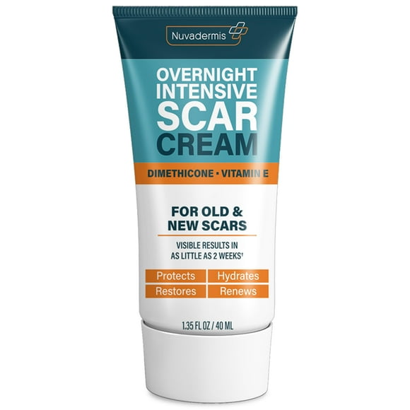 Crema para cicatrices NUVADERMIS Overnight Intensive de 40 ml para rostro y cuerpo