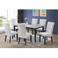 thumbnail image 3 of Aerys Lucky Faux Marble Top Dining Table, 3 of 4