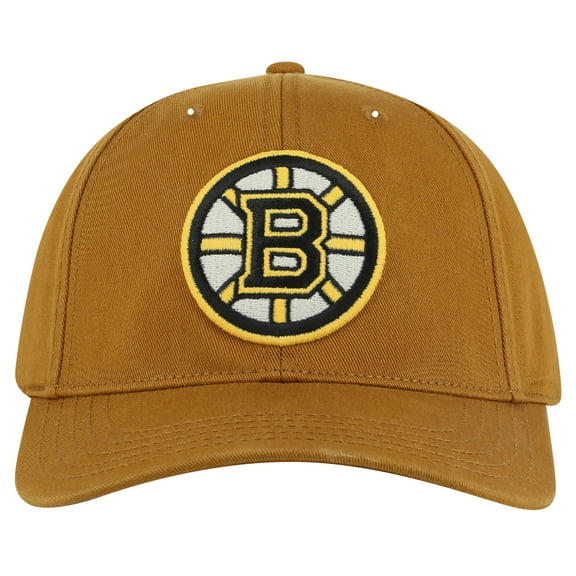 Men's American Needle  Tan Boston Bruins Hepcat Washed Twill Adjustable Hat