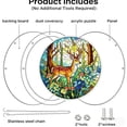 thumbnail image 4 of Acrylic Puzzles Suncatcher Window Hanging 7.4 Inch Catcher Puzzle Garden Decoration For Women Men Mom Birthday Gift Home Decor, 4 of 6