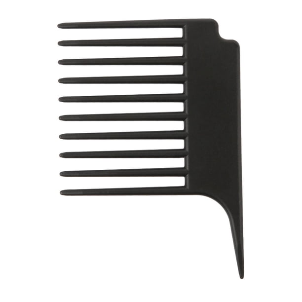 Soidarity Men's Oil Back Head Styling Hair Wide Tooth Salon Brush Comb Hairdressing Cuidado del cabello Negro