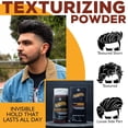 thumbnail image 4 of Suavecito Texturizing and Volumizing Hair Styling Powder with Shine Free Matte Finish and Strong Hold - No Mess, Oil Absorbing, Long Lasting - 1 oz, 4 of 11