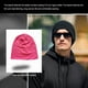 thumbnail image 3 of Minnieouse Beanie Caps Exquisito Cómodo Sombrero artesanal de punto Adorno para la cabeza Sombreros para adultos Mujeres Hombres Ropa Accesorio para Type3 NO3 Minnieouse AP009081-22, 3 of 6