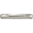 thumbnail image 3 of Titanium Edward Mirell Domed 4mm Polished Band (Size 6) Made In United States emr151-4mm-6, 3 of 5