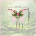 thumbnail image 2 of Meitianfacai Elven Butterfly Wing Thin Cicada Wing Fairy Accessory Set with Adjustable Straps for Festival Party Performance and Themed Celebrations (Pink), 2 of 7