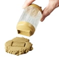 thumbnail image 4 of Wonder Factory Never Dry Sand Construction Trucks - Brown + Front Loader, 4 of 6