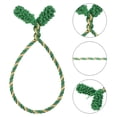 thumbnail image 4 of Uxcell Garland Ties, 16 Inches Christmas Decorative Garland Twist Ties for DIY Craft, Green Gold 6pcs, 4 of 5