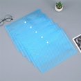 thumbnail image 1 of 10pcs A4 File Bags - Transparent, Diagonal Test Paper Buckle Storage - Perfect Office Organizer & Back To School Supplies, 1 of 5