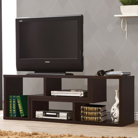 Convertible TV Console and Bookcase Combination