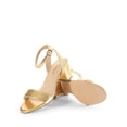 thumbnail image 2 of Sandalia DREAM PAIRS CARNAVAL Dorada Tacón Cuadrado 6.5 cm, 2 of 7