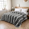 thumbnail image 4 of CJC Luxury 1000GSM Faux Fur Throw Blanket Super Heavy Warm Cozy Blankets for Couch Bed Sofa Plush Elegant Soft Reversible Blanket for Living Room Bedroom, 4 of 7