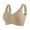 A-Khaki36, variant on Womens T-Shirt Bras Shoulder Strap Backless Convertible Push Up Shoulder Straps Lightly Lined Everyday T-Shirt Bras