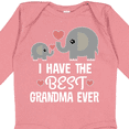 thumbnail image 4 of Inktastic Grandchild Best Grandma Ever Boys or Girls Long Sleeve Baby Bodysuit, 4 of 5