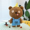 thumbnail image 1 of Serie Minions Bom+Tim: peluche de Tim, cojín de almohada, decoración del hogar, oso de peluche suave Kawaii, regalo para niña Minion, juguetes para niños, 1 of 5