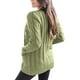 thumbnail image 2 of Guardurnaity Suéter de mujer con cuello en V, botón, prendas de vestir exteriores, abrigo de otoño de punto de manga larga, amarillo, M Prendas para la parte del cuerpo Verde METRO Guardurnaity AP003363-12, 2 of 6
