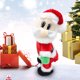thumbnail image 4 of Muñeco de Papá Noel Danza eléctrica yeacher Decoración navideña Navidad Sacudiendo las caderas Juguetes, 4 of 7