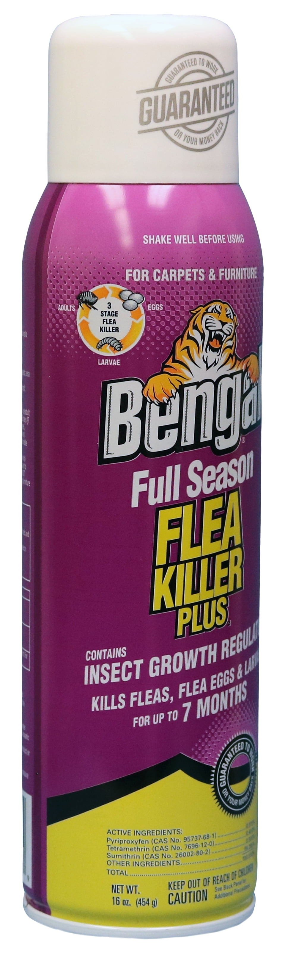 Visual Reference: Bengal Full Season Flea Killer Plus Tick Spray With Morocco