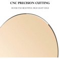 thumbnail image 4 of Premium Aluminum Mouse Pad - For Apple, Microsoft, Logitech, Tecknet, Razer Mouse, Metal Mouse Pad-Round-Gold Color, Mouse Pad, 4 of 5