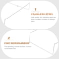 thumbnail image 4 of unbranded 4Ud Base De Metal Para Ideal Para Barbacoa Y Camping En Inoxidable, 4 of 7