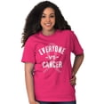 thumbnail image 5 of Battle Breast Cancer BCA Awareness Women's Graphic T Shirt Tees Brisco Brands X, 5 of 6