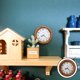 thumbnail image 4 of Reloj en miniatura, adornos de de simulación, reloj de , decoración, muebles, juguetes para 1:12, regalos para Baoblaze Reloj en miniatura, 4 of 7