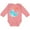 Mauve, variant on Inktastic I'm the Big Sister- cute whale with heart Girls Long Sleeve Baby Bodysuit