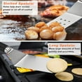 thumbnail image 3 of Griddle Accessories Kit, Flat Top Grill Accessories Set for Camping, Professional Grill Spatula Set with Melting Dome, Burger Press for Outdoor BBQ Cooking, 3 of 7