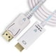 thumbnail image 1 of SatelliteSale Unidireccional DisplayPort a Cable HDMI Macho a Male Cordón blanco PVC (6 pies) SatelliteSale Cable de DisplayPort, 1 of 7