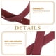 thumbnail image 5 of 2 PCS 60 cm Manijas de bolso de cuero PU Manijas de bolsas duraderas Correa de bolsas de mano poros para mujeres Diel de bricolaje (Claret), 5 of 5