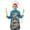Beige Blue Camo, variant on Tree Bark Camo Branches Pattern Kids Aprons for Girls and Boys,Adjustable Neck Strap Toddler Aprons for Kids Cooking Baking