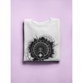 thumbnail image 3 of A Dark Astronomical Clock Sweatshirt Women -Image by Shutterstock, Female 5X-Large, 3 of 4