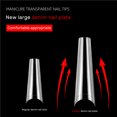 thumbnail image 4 of 240 PCS/Box Sculpted Nail Tips Manicure Fake French Extension, 4 of 7