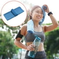thumbnail image 2 of lixuesong Soft Chilling Gym Towel Quick Dry Wicking Cooling Towel Workout Towel Outdoor Activity Use 30x80cm, 2 of 3