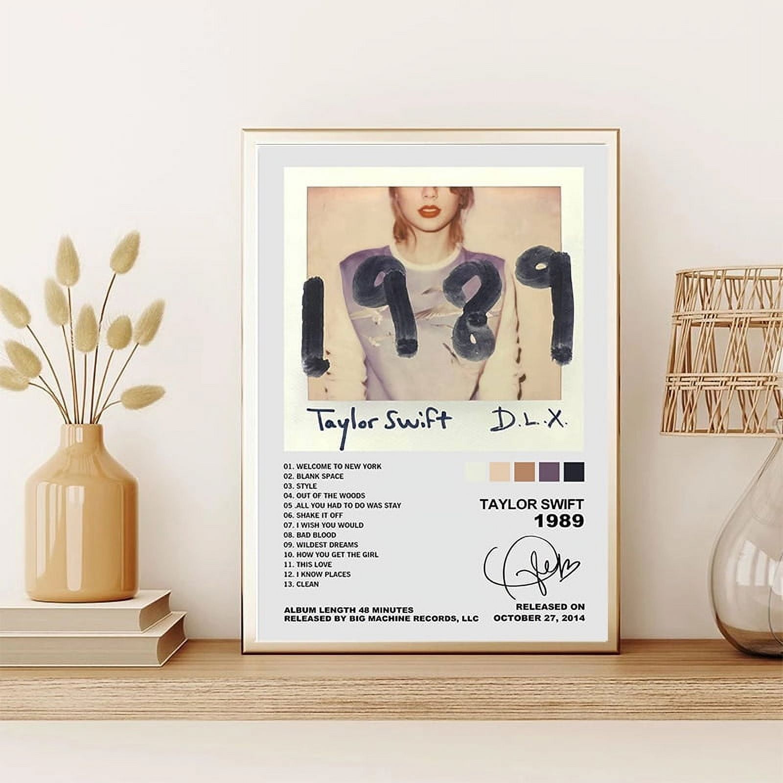 Taylor-Swift Classic Hot Album Music Poster Red/1989/Fearless