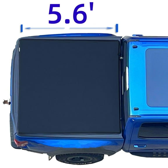 Mamoru Soft Roll Up 5.6' Truck Bed Cover Compatible for 2022-2025 Toyota Tundra Vinyl Tonneau Cover | Fleetside