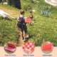 thumbnail image 5 of Manta de playa y picnic familiar TUNC extra grande 150 x 200 cm plegable rojo y blanco, 5 of 5