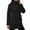 Black, variant on Women's Rain Jacket, Yigetop A Hooded Slimming and Casual Jacket for Ladies Waterproof Jackets for Women Black L