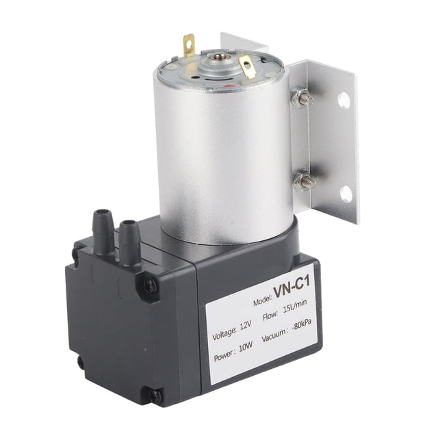 Bomba de succión de vacío de presión negativa con soporte -80 kPa 10 W DC24 V/DC12 V