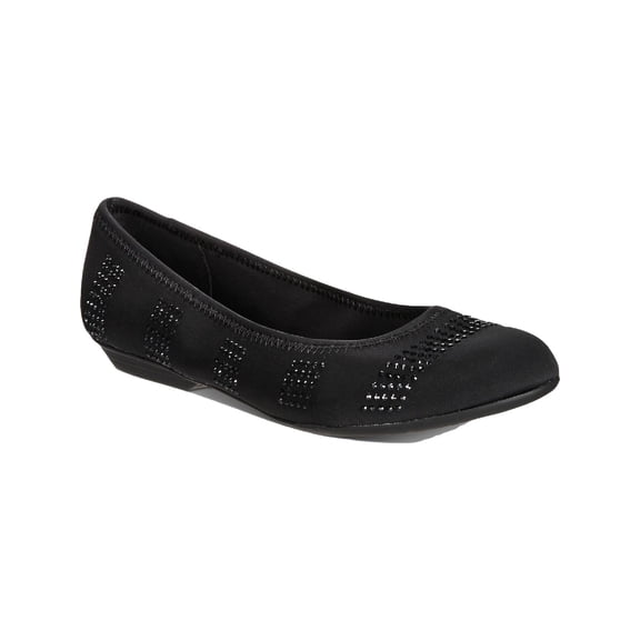 Karen Scott Womens Ralleigh Embellished Slip On Ballet Flats