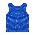 thumbnail image 5 of TAIAOJING Toddler Tank Tops Girls Spaghetti Strap Boys Casual Sequin Glitter Party Carnival Gown Sleeveless Vest Top 6-7 Years, 5 of 5