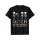 thumbnail image 1 of awerness - Skeleton Dabbing autistic Kids awareness T-Shirt, 1 of 6