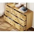 thumbnail image 4 of WAMPAT Commode Moderne à 6 Tiroirs - Solution de Rangement pour Chambre, Chambre d'Enfant, Salon et Chambre de Bébé, Chêne, 4 of 9