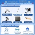 thumbnail image 2 of HP 17.3" HD+ Touchscreen Laptop, AMD Ryzen 5 7530U (Up to 4.5Ghz), 12GB RAM|512GB SSD, Wi-Fi 6, Anti-Glare, HDMI, Windows 11 Pro, 2 of 8