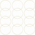 thumbnail image 1 of NUOBESTY 12pcs Metal Rings Golden Craft Hoops for Weaving Macrame Dream Catcher 6 Inch, 1 of 8