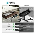 thumbnail image 2 of Fenge Keyboard Tray Under Desk, Pull Out Keyboard & Mouse Tray with C Clamp Mount, 2 of 8