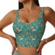 thumbnail image 1 of Fotbe Jungle Animals Sujetador Deportivo Largo sin Aros para Mujer con Almohadillas y Soporte Medio, Transpirable y Absorbente, Camiseta Tipo Chaleco o Tank Top-Large, 1 of 8