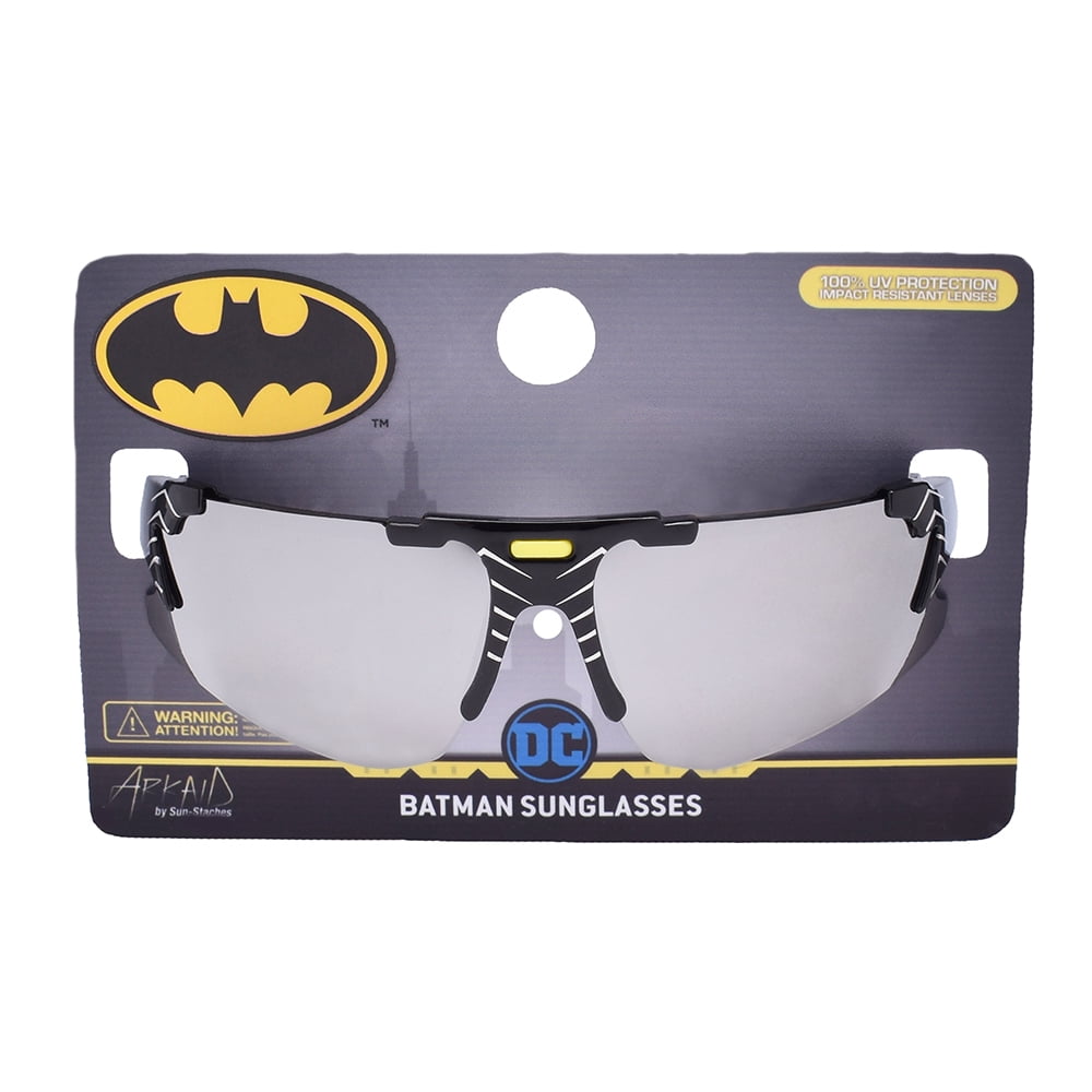 DC Batman Black Boys Sports Wrap Kids Sunglasses