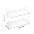 thumbnail image 3 of Kitchen Shelf Spice Rack, Countertop Storage Organizer, Multilayer Design, for Spices, Condiments, and Cooking Essentials, White, by FAJHHA, 3 of 7